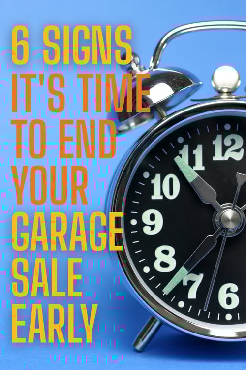 6 Signs Its Time to End Your Garage Sale Early-1