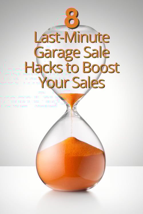 8 Last-Minute Garage Sale Hacks to Boost Your Sales pin