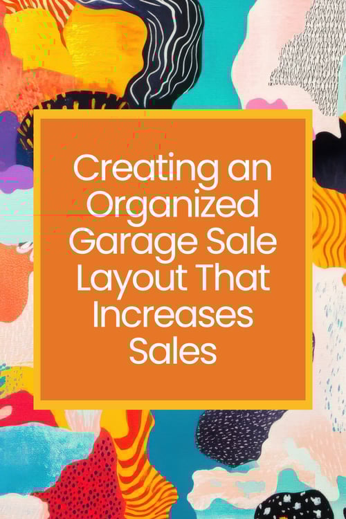 Creating an Organized Garage Sale Layout That Increases Sales pin