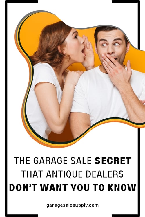 Garage Sale Secret That Antique Dealers