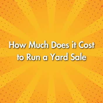 How Much Does it Cost to Run a Yard Sale