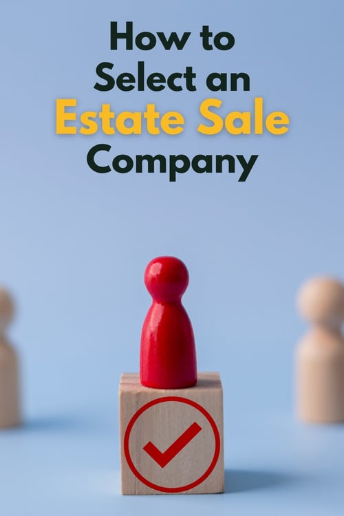 How to Select an Estate Sale Company pin