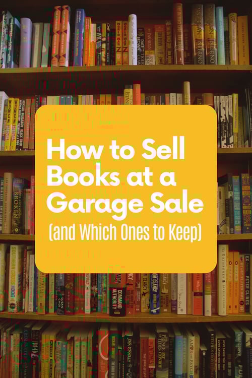 How to Sell Books at a Garage Sale