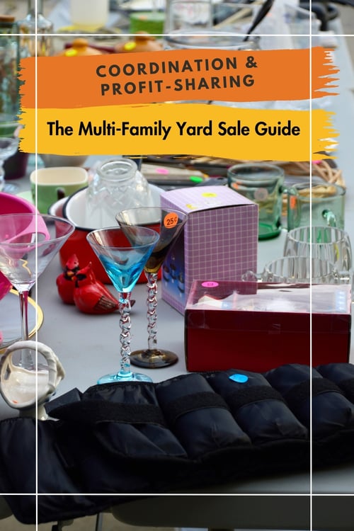 The Multi-Family Yard Sale Guide Coordination and Profit-Sharing