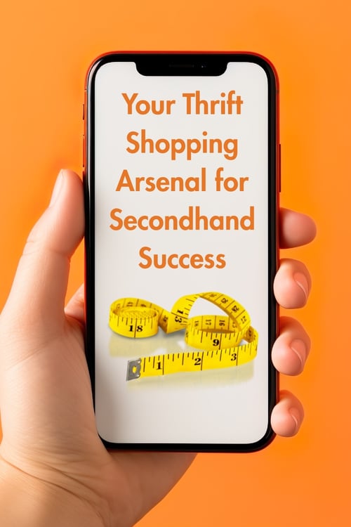 Your Thrift Shopping Arsenal for Secondhand Success  pin