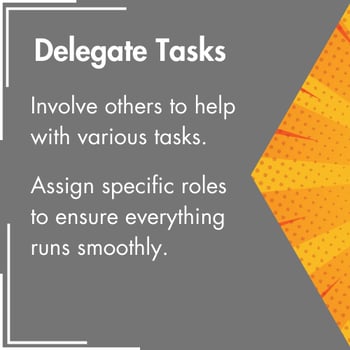 delegate tasks call out